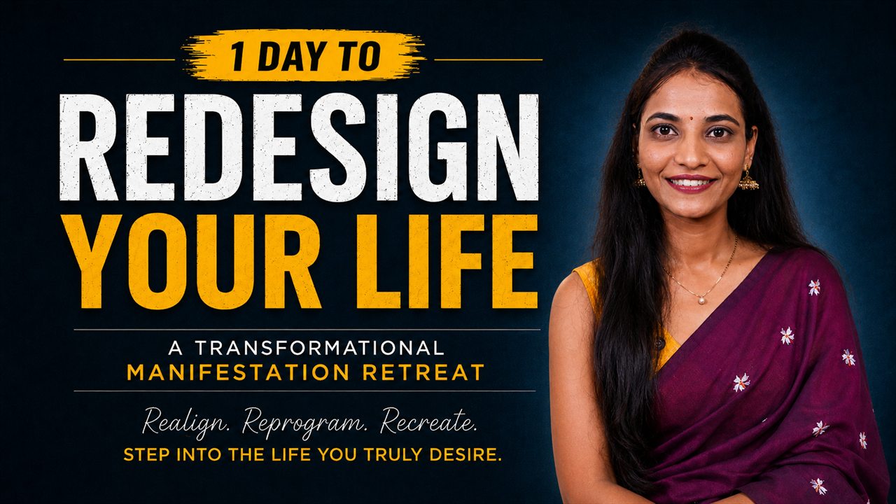 1 Day to Redesign Your Life - Manifestation Retreat by Snehal Salunkhe